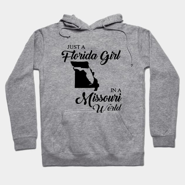 Just A Florida Girl In A Missouri World Mom Hoodie by hathanh2
